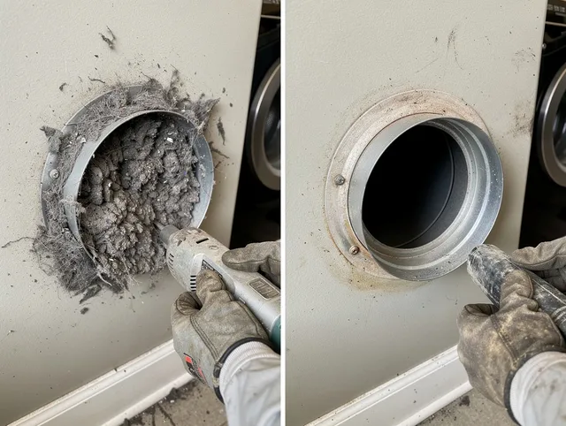Professional clogged vent cleaning by Griswold Dryer Vent Cleaning in Griswold