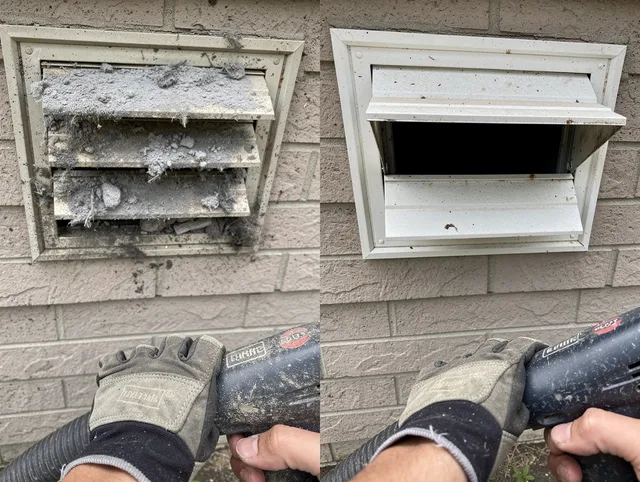 Professional dryer exhaust vent cleaning by Griswold Dryer Vent Cleaning in Griswold