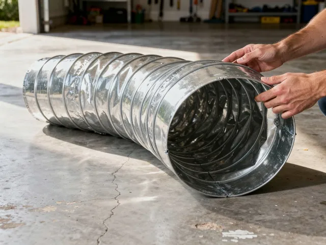 Griswold Dryer Vent Cleaning specialist using advanced equipment for thorough duct cleaning in Griswold